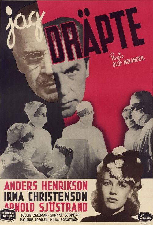 Movie poster for Jag dräpte (1943)