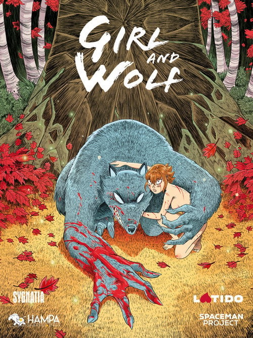 Movie poster for Girl and Wolf