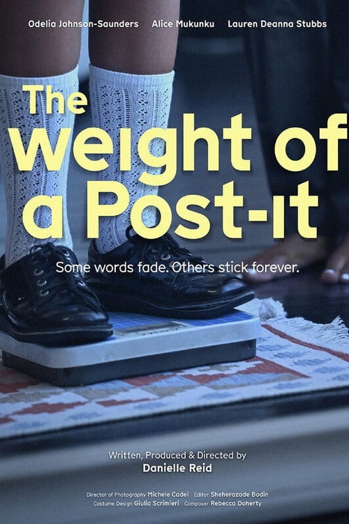 Movie poster for The Weight of a Post-It (2025)
