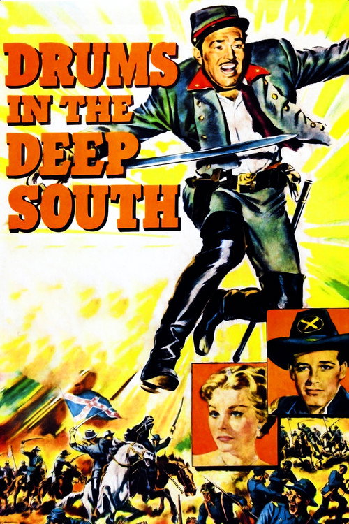 Movie poster for Drums in the Deep South (1951)