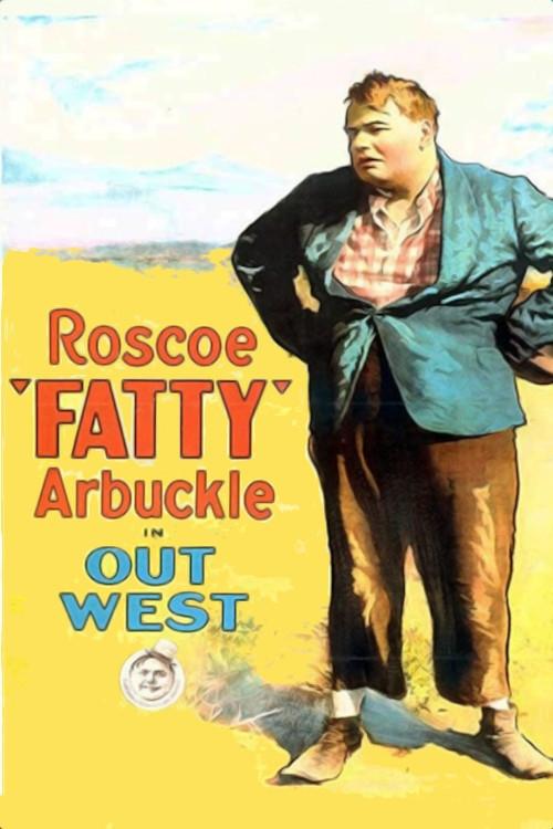 Movie poster for Out West (1918)