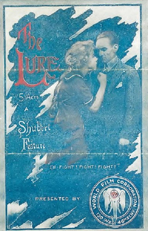 Movie poster for The Lure (1914)