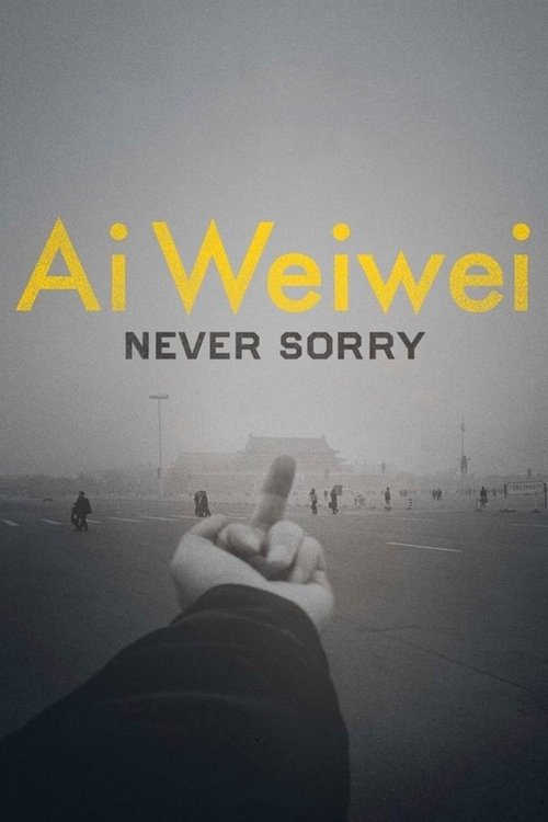 Movie poster for Ai Weiwei: Never Sorry (2012)