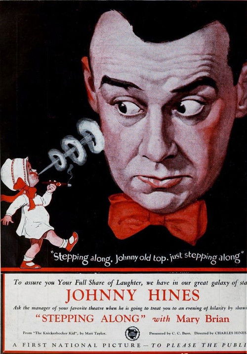 Movie poster for Stepping Along (1926)