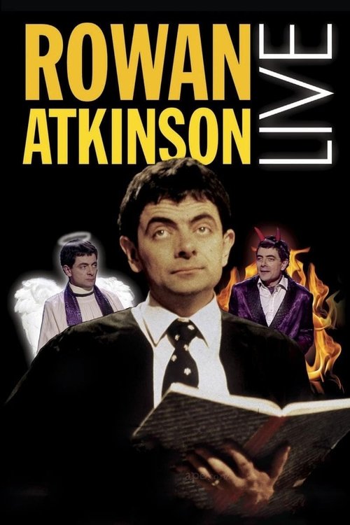 Movie poster for Rowan Atkinson Live (1992)