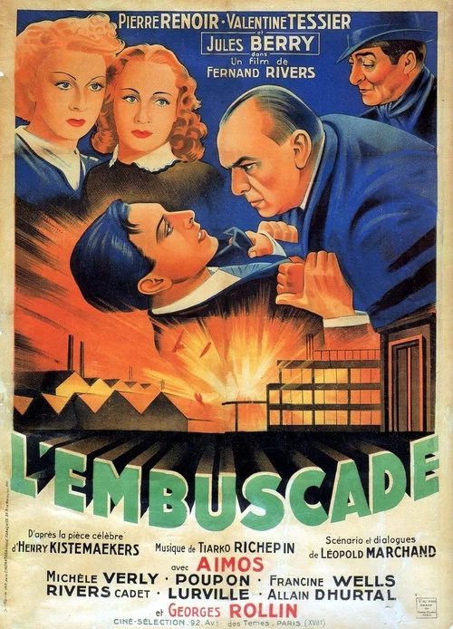 Movie poster for L'Embuscade (1941)