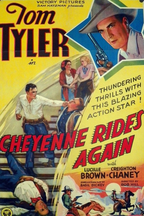 Movie poster for Cheyenne Rides Again (1937)