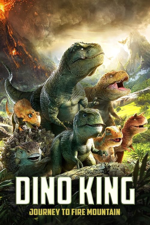 Movie poster for Dino King: Journey to Fire Mountain (2019)