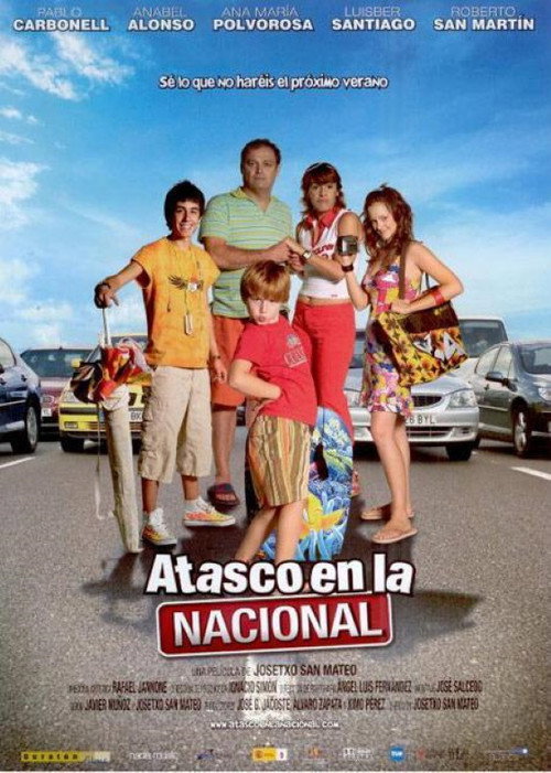 Movie poster for Atasco en la nacional (2007)