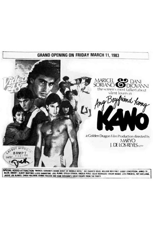 Movie poster for Ang Boyfriend Kong Kano (1983)