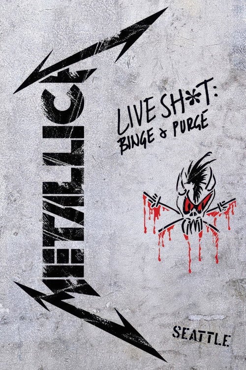 Movie poster for Metallica: Live Shit - Binge & Purge, Seattle 1989 (1989)