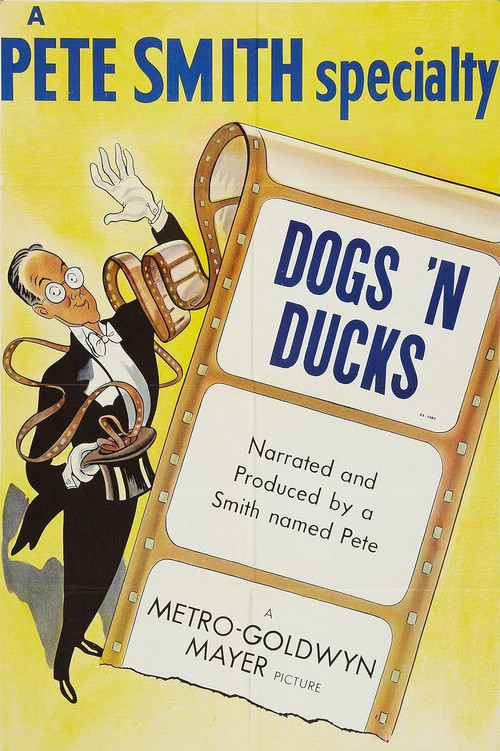Movie poster for Dogs 'n Ducks (1953)