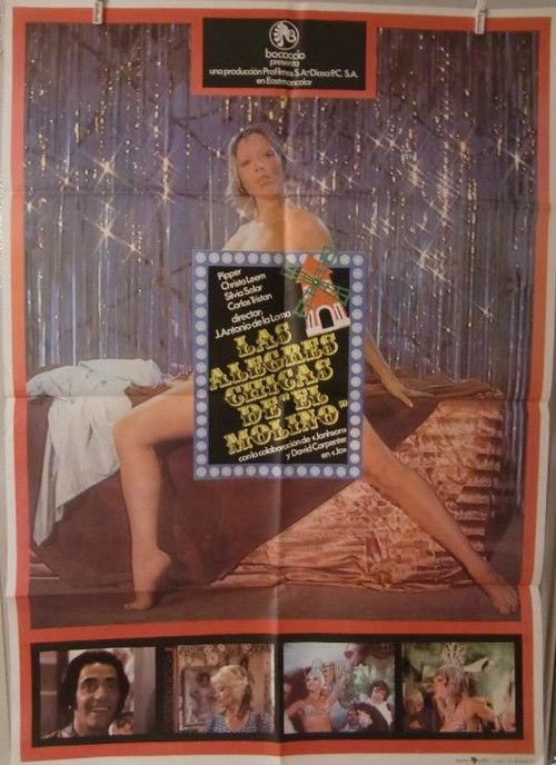 Movie poster for Las alegres chicas de 'El Molino' (1977)