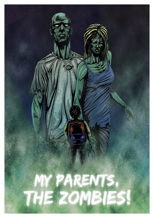 Movie poster for My Parents, The Zombies! (2020)