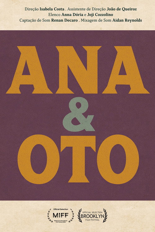 Movie poster for Ana & Oto (2025)