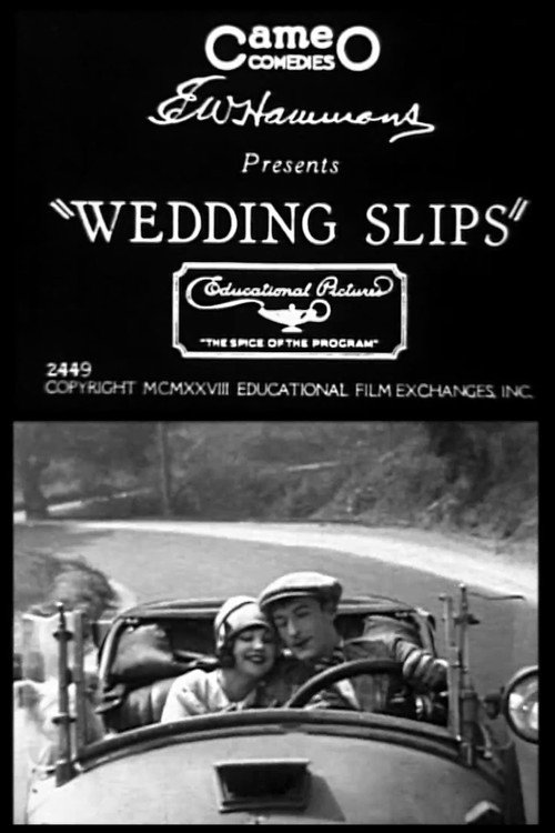 Movie poster for Wedding Slips (1928)