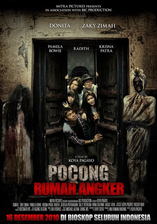Movie poster for Pocong Rumah Angker (2010)