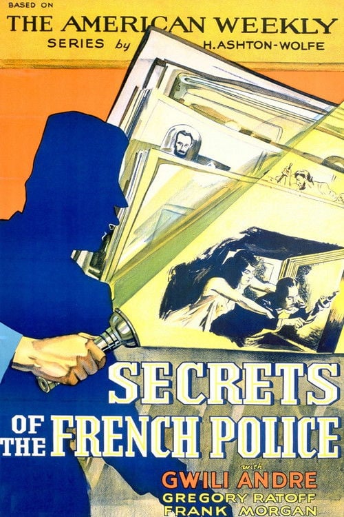 Movie poster for Secrets of the French Police (1932)