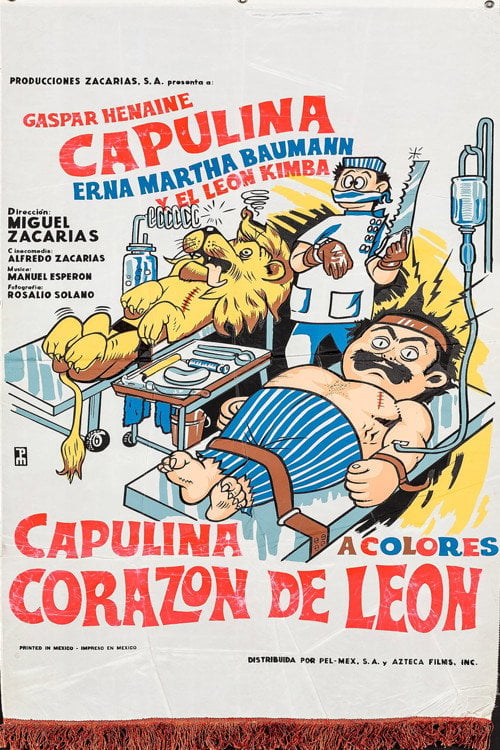 Movie poster for Capulina Corazón de León (1970)