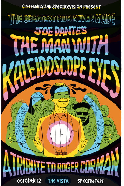 Movie poster for The Man with Kaleidoscope Eyes