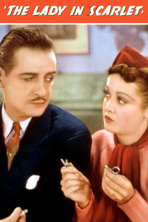 Movie poster for The Lady in Scarlet (1935)