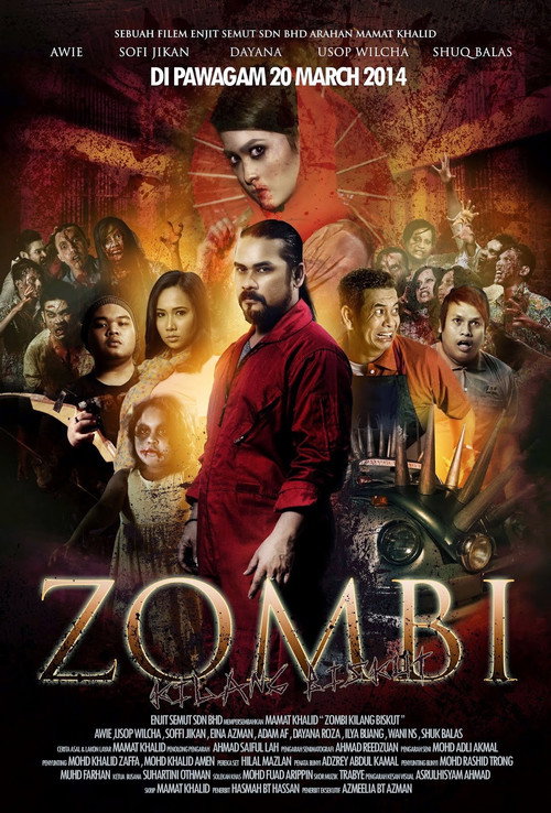 Movie poster for Zombi Kilang Biskut (2014)