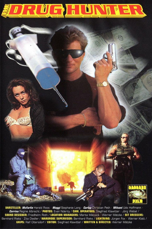Movie poster for The Drug Hunter (1996)