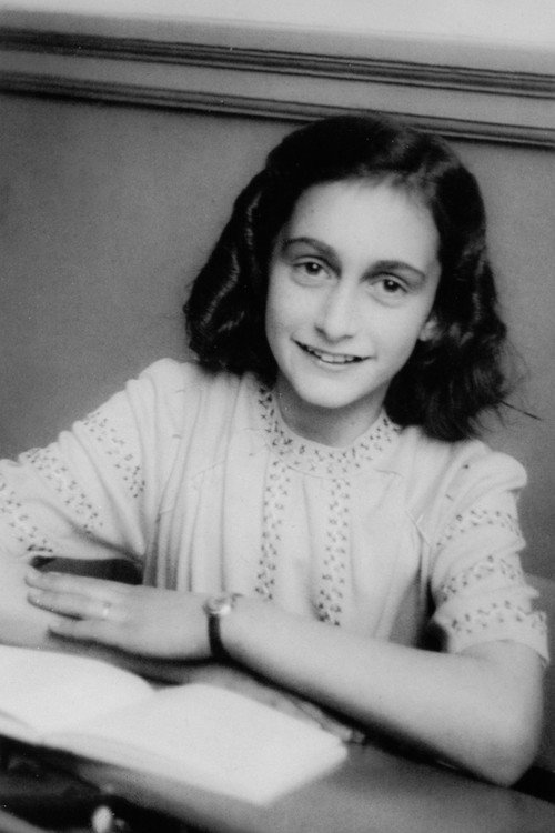 Photo of Anne Frank, Writing