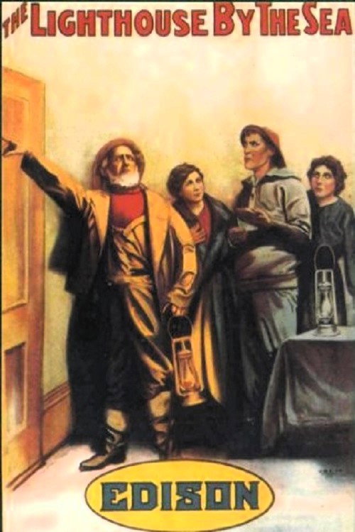 Movie poster for The Lighthouse by the Sea (1911)