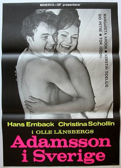 Movie poster for Adam in Sweden (1966)