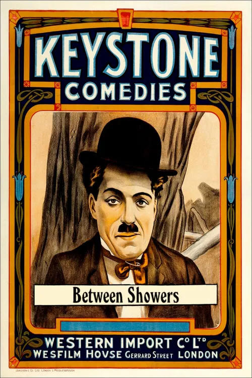 Movie poster for Between Showers (1914)