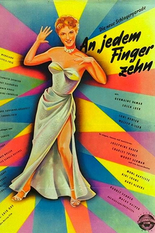 Movie poster for Ten on Every Finger (1954)