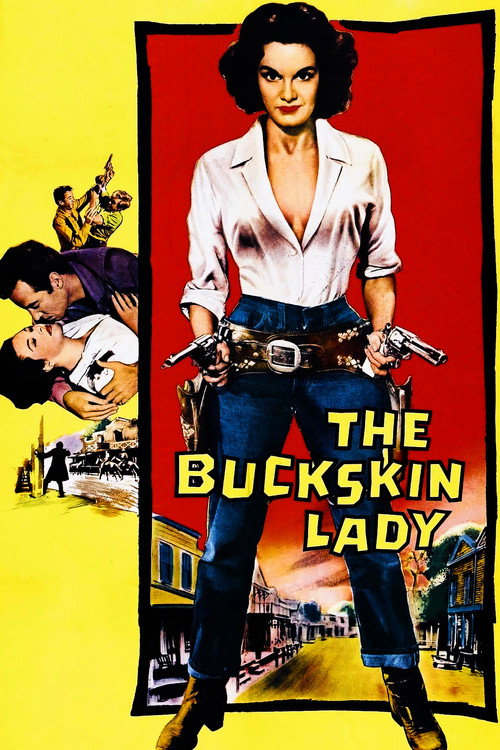 Movie poster for The Buckskin Lady (1957)