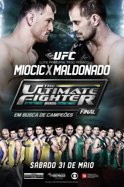 Movie poster for The Ultimate Fighter Brazil 3 Finale: Miocic vs. Maldonado (2014)