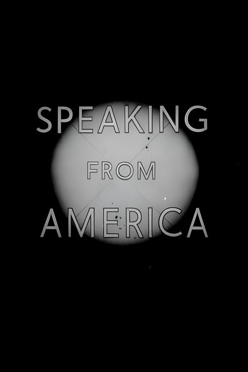 Movie poster for Speaking from America (1938)