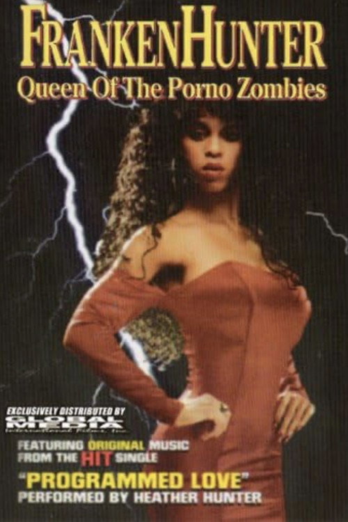 Movie poster for Franken Hunter: Queen of the Porno Zombies (1993)