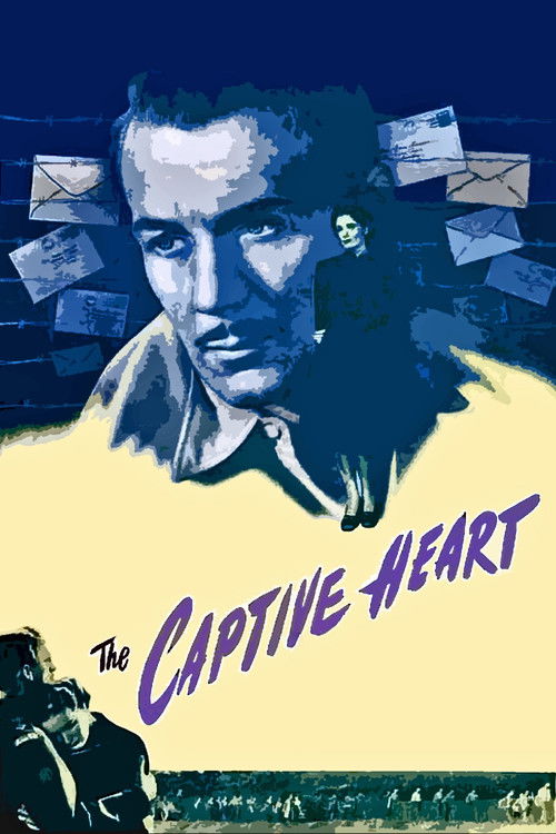 Movie poster for The Captive Heart (1946)