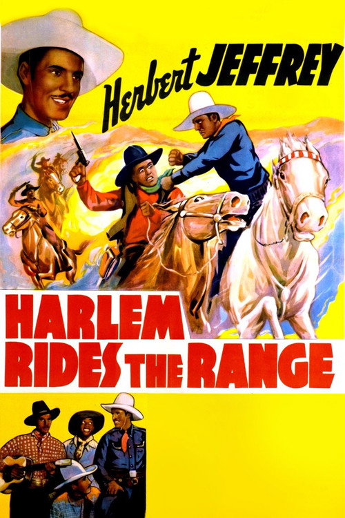 Movie poster for Harlem Rides the Range (1939)