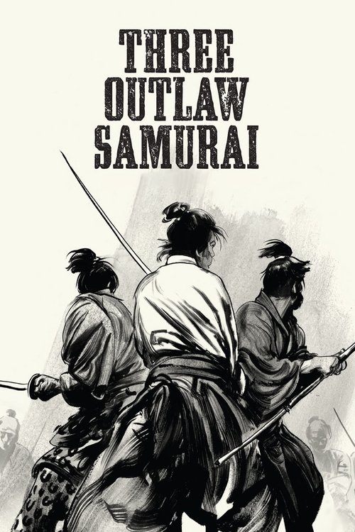 Movie poster for Three Outlaw Samurai (1964)