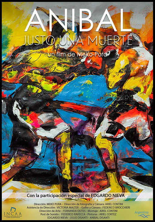 Movie poster for Aníbal, justo una muerte (2019)