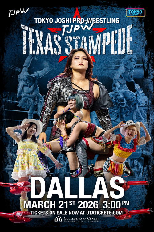TJPW Texas Stampede in Dallas poster
