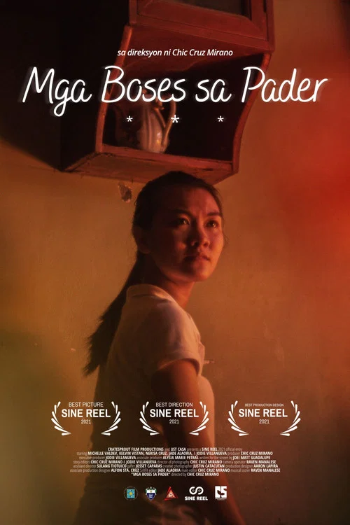 Movie poster for Mga Boses sa Pader (2022)