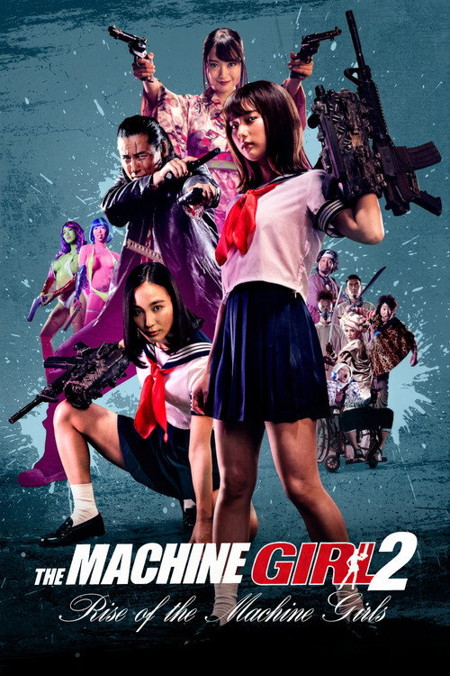 Movie poster for Rise of the Machine Girls (2019)