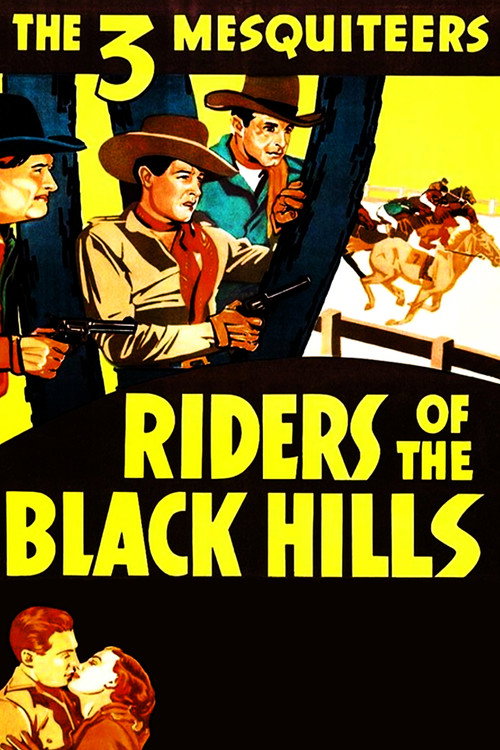 Movie poster for Riders of the Black Hills (1938)