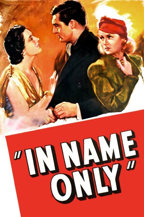 Movie poster for In Name Only (1939)