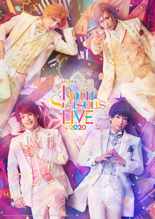 Movie poster for MANKAI STAGE A3! ~Four Seasons LIVE 2020~ (2021)