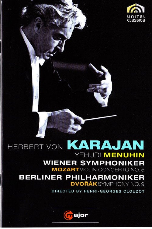 Movie poster for Karajan: Mozart Violin Concerto No 5, Dvorak Symphony No.9 (1966)