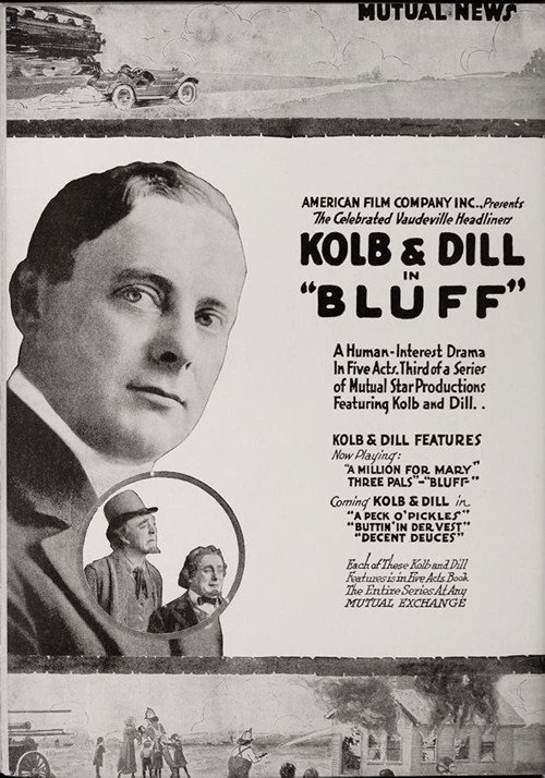 Movie poster for Bluff (1916)