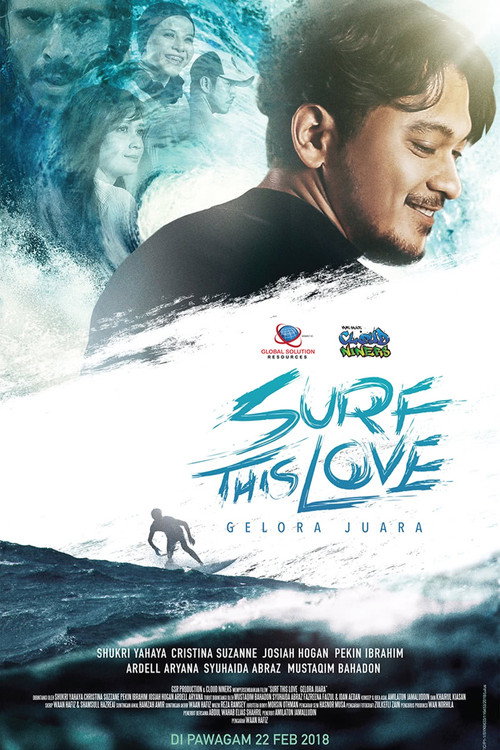 Movie poster for Sinopsis Surf This Love Gelora Juara (2018)