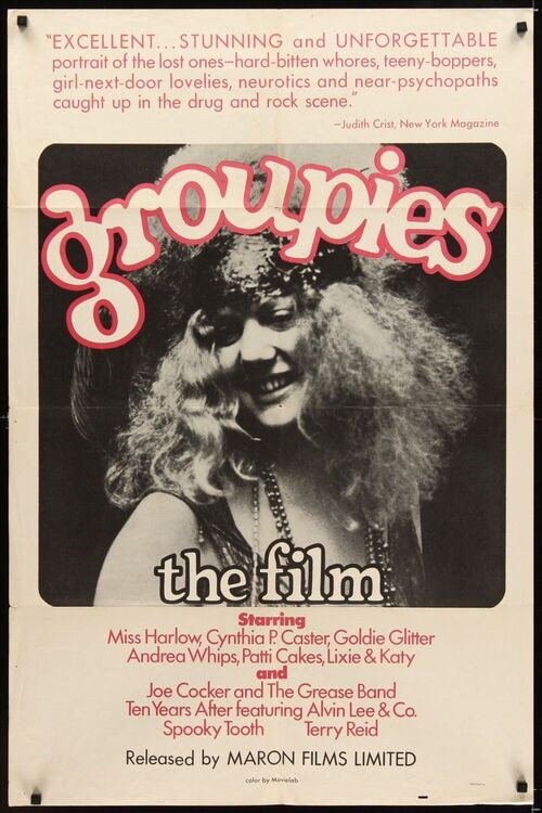Movie poster for Groupies (1970)